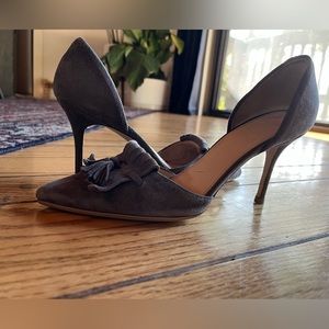 Gray JCrew heels